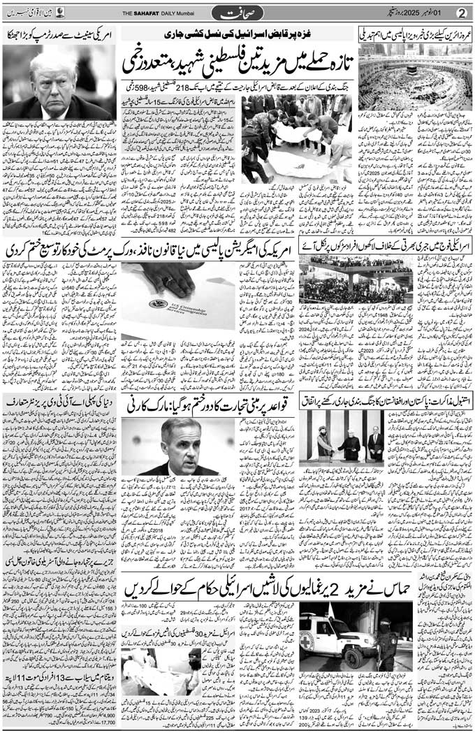 The Sahafat Mumbai, Urdu Newspaper India, Indian Newspapers, Urdu Akhbar, Urdu News Hindustan