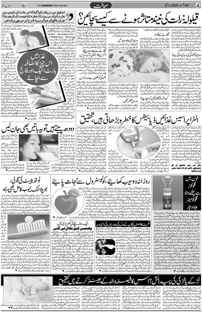 The Sahafat Mumbai, Urdu Newspaper India, Indian Newspapers, Urdu Akhbar, Urdu News Hindustan