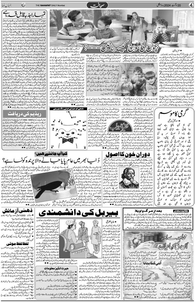 The Sahafat Mumbai, Urdu Newspaper India, Indian Newspapers, Urdu Akhbar, Urdu News Hindustan